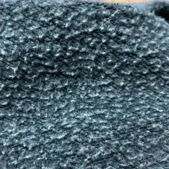 ORVIS MENS SIZE LARGE GRAY FLEECE LINED 3/4 ZIP SNAP CLOSE GOOD USED CONDITION - Picture 13 of 13